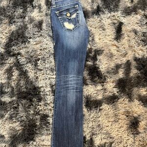 Big Star Women's Blue Boot Cut Jeans Size 25L